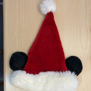 EUC Disney Mickey Mouse Santa Hat